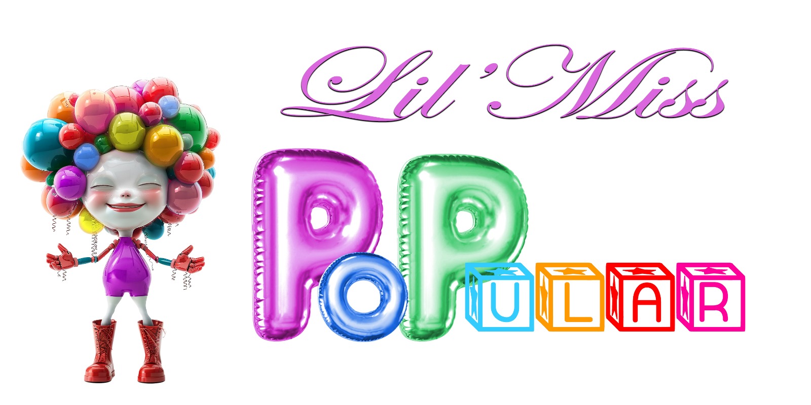 Lil Miss Popular Logo